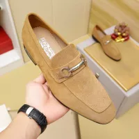 $108.00 USD Salvatore Ferragamo Leather Shoes For Men #1347529