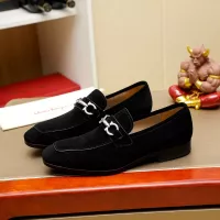 $108.00 USD Salvatore Ferragamo Leather Shoes For Men #1347530