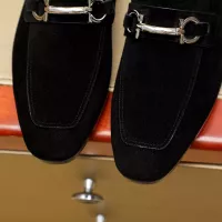 $108.00 USD Salvatore Ferragamo Leather Shoes For Men #1347530