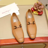 $108.00 USD Salvatore Ferragamo Leather Shoes For Men #1347531