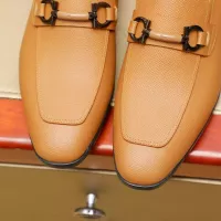 $108.00 USD Salvatore Ferragamo Leather Shoes For Men #1347531