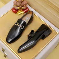 $108.00 USD Salvatore Ferragamo Leather Shoes For Men #1347534
