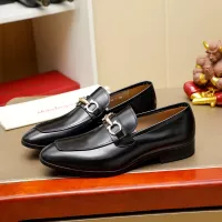 $108.00 USD Salvatore Ferragamo Leather Shoes For Men #1347534