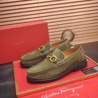 $85.00 USD Salvatore Ferragamo Leather Shoes For Men #1347967