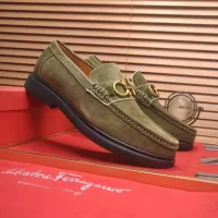 $85.00 USD Salvatore Ferragamo Leather Shoes For Men #1347967