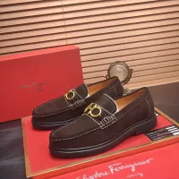 $85.00 USD Salvatore Ferragamo Leather Shoes For Men #1347968