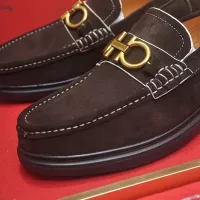 $85.00 USD Salvatore Ferragamo Leather Shoes For Men #1347968