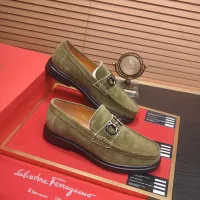 $85.00 USD Salvatore Ferragamo Leather Shoes For Men #1347970