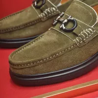 $85.00 USD Salvatore Ferragamo Leather Shoes For Men #1347970