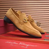 $96.00 USD Salvatore Ferragamo Leather Shoes For Men #1347975