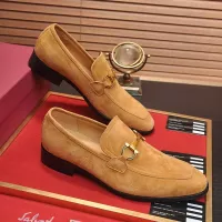$96.00 USD Salvatore Ferragamo Leather Shoes For Men #1347975