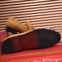 $96.00 USD Salvatore Ferragamo Leather Shoes For Men #1347975