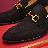 $96.00 USD Salvatore Ferragamo Leather Shoes For Men #1347977
