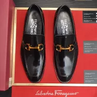 $96.00 USD Salvatore Ferragamo Leather Shoes For Men #1347980