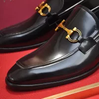 $96.00 USD Salvatore Ferragamo Leather Shoes For Men #1347980