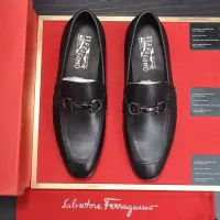 $98.00 USD Salvatore Ferragamo Leather Shoes For Men #1347981
