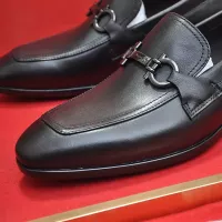 $98.00 USD Salvatore Ferragamo Leather Shoes For Men #1347981