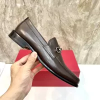 $160.00 USD Salvatore Ferragamo Leather Shoes For Men #1347983