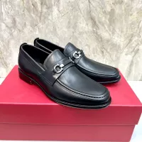 $160.00 USD Salvatore Ferragamo Leather Shoes For Men #1347984