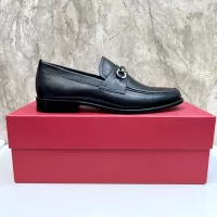 $160.00 USD Salvatore Ferragamo Leather Shoes For Men #1347984