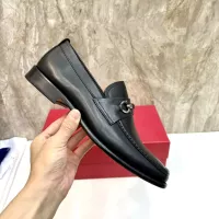 $160.00 USD Salvatore Ferragamo Leather Shoes For Men #1347984