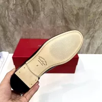 $160.00 USD Salvatore Ferragamo Leather Shoes For Men #1347984