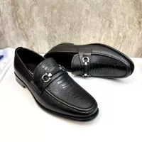 $160.00 USD Salvatore Ferragamo Leather Shoes For Men #1347986