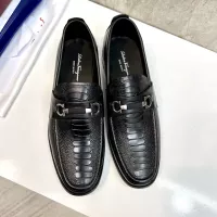 $160.00 USD Salvatore Ferragamo Leather Shoes For Men #1347986