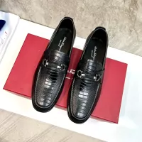 $160.00 USD Salvatore Ferragamo Leather Shoes For Men #1347986