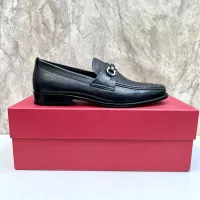 $160.00 USD Salvatore Ferragamo Leather Shoes For Men #1347986