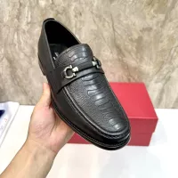 $160.00 USD Salvatore Ferragamo Leather Shoes For Men #1347986