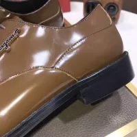 $92.00 USD Salvatore Ferragamo Leather Shoes For Men #1348006