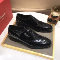 $92.00 USD Salvatore Ferragamo Leather Shoes For Men #1348007