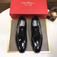 $92.00 USD Salvatore Ferragamo Leather Shoes For Men #1348007