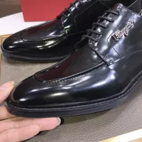 $92.00 USD Salvatore Ferragamo Leather Shoes For Men #1348007