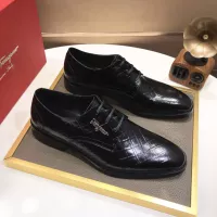 $92.00 USD Salvatore Ferragamo Leather Shoes For Men #1348009