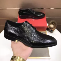 $92.00 USD Salvatore Ferragamo Leather Shoes For Men #1348009