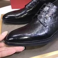 $92.00 USD Salvatore Ferragamo Leather Shoes For Men #1348009