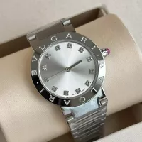 $158.00 USD Bvlgari AAA Quality Watches In Silver For Women #1348042