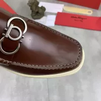 $105.00 USD Salvatore Ferragamo Leather Shoes For Men #1348367