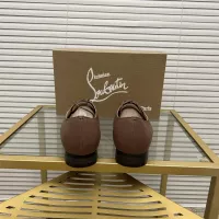 $92.00 USD Christian Louboutin Leather Shoes For Men #1348384
