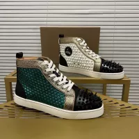 $98.00 USD Christian Louboutin High Top Shoes For Men #1348431