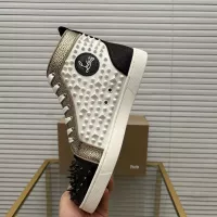 $98.00 USD Christian Louboutin High Top Shoes For Men #1348431