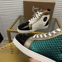 $98.00 USD Christian Louboutin High Top Shoes For Men #1348431