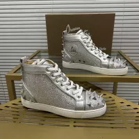 $102.00 USD Christian Louboutin High Top Shoes For Men #1348433