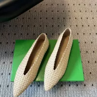 $128.00 USD Bottega Veneta BV Flat Shoes For Women #1348640