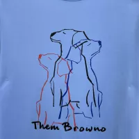 $80.00 USD Thom Browne TB T-Shirts Short Sleeved For Men #1349103