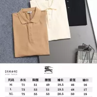 $45.00 USD Burberry T-Shirts Short Sleeved For Men #1350192