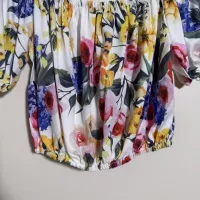 $102.00 USD Dolce & Gabbana D&G Tracksuits Short Sleeved For Women #1350895