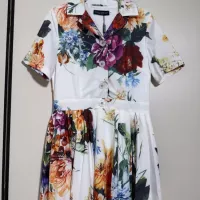 $112.00 USD Dolce & Gabbana Dresses Short Sleeved For Women #1351227